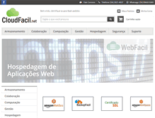 Tablet Screenshot of cloudfacil.net
